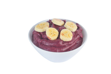 Brazilian Acai Into a Bowl