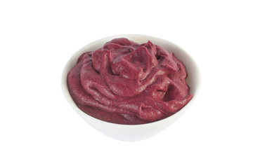 Brazilian Acai Into a Bowl