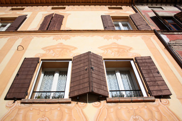 Obraz premium facade with windows