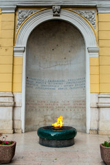 Eternal flame, Sarajevo, Bosnia and Herzegovina
