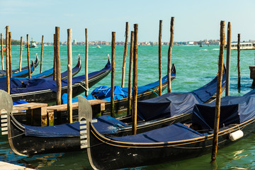 Gondola in  Venice, Italy.