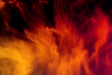 Blurred abstract background texture, element of fire and flame