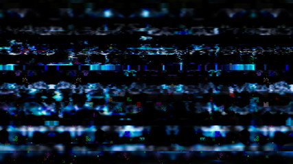 Obraz premium Data Glitch Streaming Data Malfunction 11042
