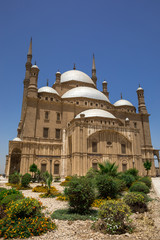 Fototapeta na wymiar The Great Mosque of Muhammad Ali Pasha