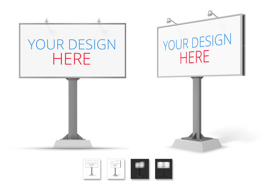 Vector Billboard Mockup 1