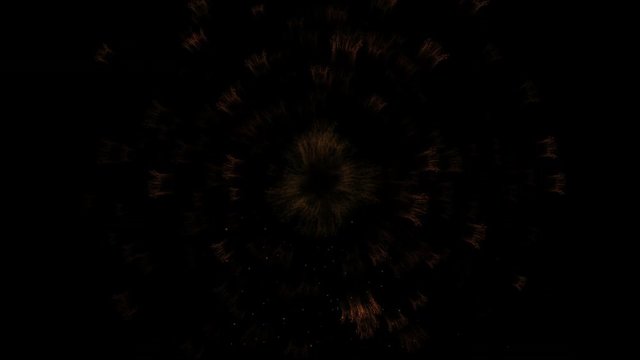 4k Fireworks energy particle firecracker explosion background,pupil eye,galaxy cluster explosion power science fiction space.