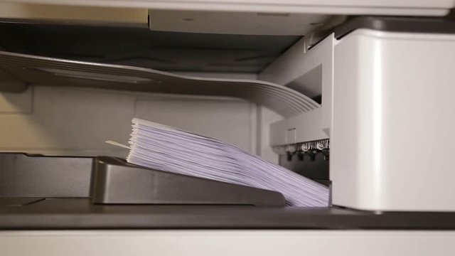 electric paper driller in a process