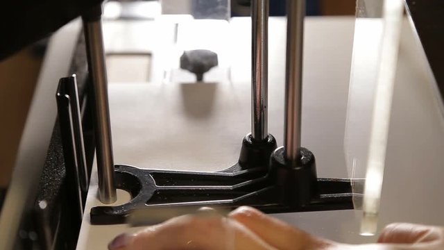 electric paper driller in a process