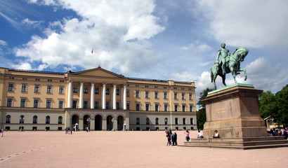 Fototapeta premium Königliches Schloss Oslo 
