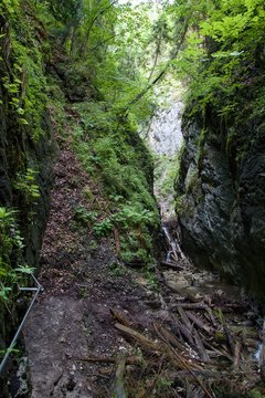 Kysel ravine in Slovak Paradise National park, Slovakia