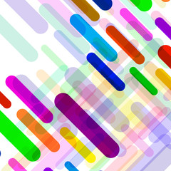 Abstract background with colorful geometric lines. Vector backdrop