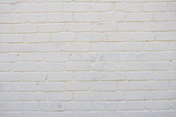 Abstract background old white brick, brick wall for website or design