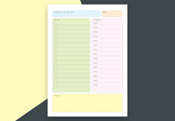Daily To Do List Layout 3
