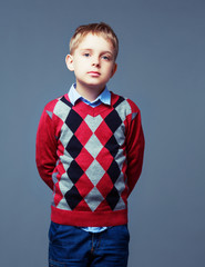 boy with neutral emotion