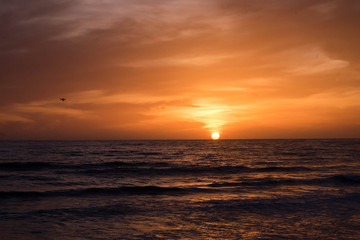 Fototapeta na wymiar San Diego Sunset 