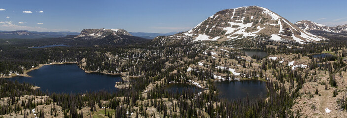 Hight Uinta's from Notch Peak