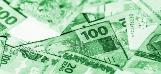 Fundo com cédulas.