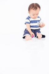 1歳児・白バック