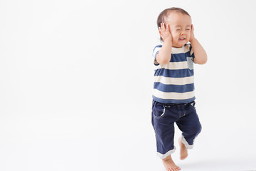 1歳児・白バック