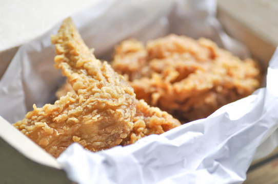 Fried Chicken Or Fried Chicken In A Box