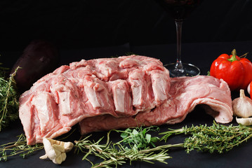 raw meat