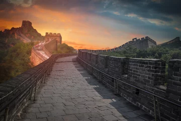 Acrylic prints Chinese wall great Chinese wall