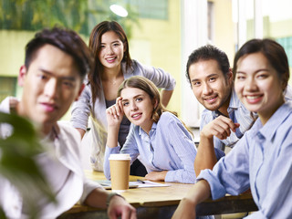 Business people working together in office