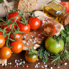 Italian cooking ingredients