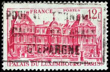 Luxembourg Palace Stamp