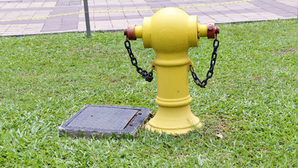 Fire Pipeline on the roadside