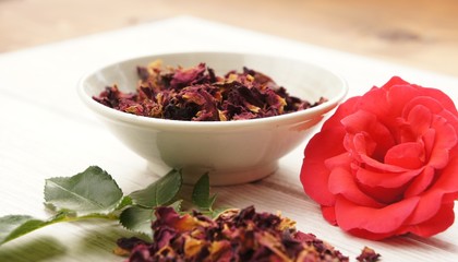 Rosenblätter, Räucherwerk, Duftpflanze,