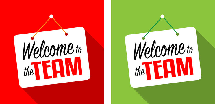 318 Best Welcome To The Team Images Stock Photos And Vectors Adobe Stock
