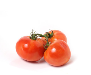 red tomatoes ripe natural