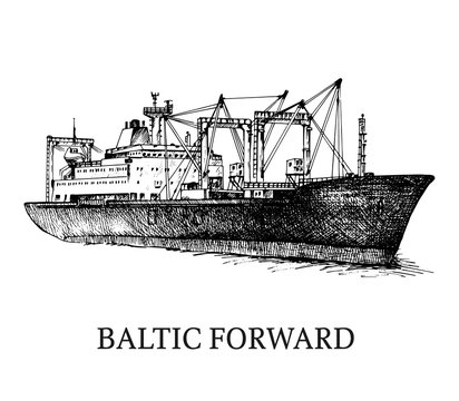 Cargo ship, reefer Baltic Forward