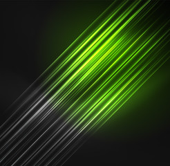 Glowing futuristic lines