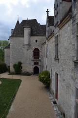 Fototapeta na wymiar Chateau de Bidoire france dordogne