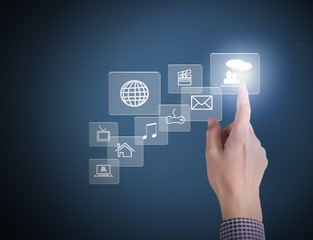  pressing modern social buttons