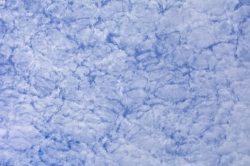 High clouds on a clear summer day. Background.