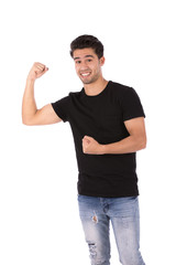 Fototapeta premium Smiling young man