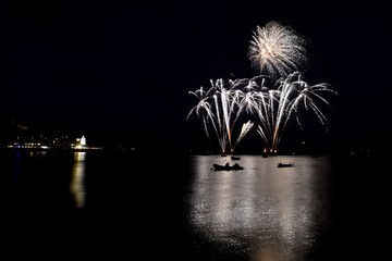 feu d'artifice Cancale