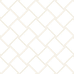 Crosshatch vector seamless geometric pattern. Crossed graphic rectangles background. Checkered motif. Seamless subtle texture of crosshatched bold lines. Trellis fabric print.
