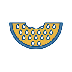watermelon fruit icon