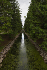 Water Channel, Catherine Park of Tsarskoye Selo, Pushkin, Russia