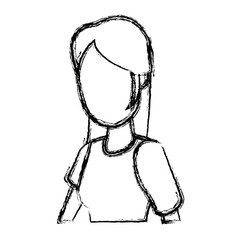 portrait woman character female people