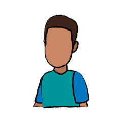 portrait man young person cartoon