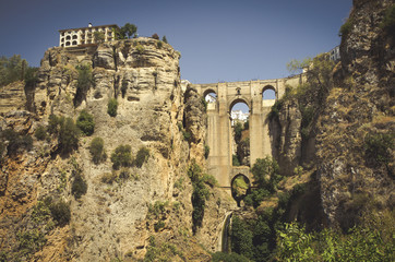 Puente Nuevo in the city of Ronda