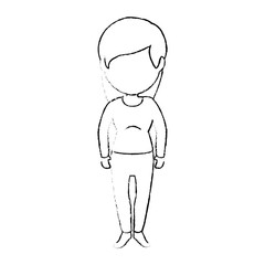 avatar woman icon over white background vector illustration