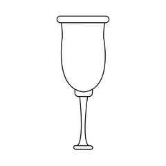 glassware crystal for beverage icon
