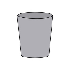 plastic cup empty utensil icon