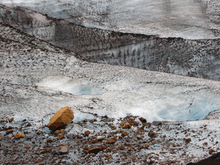 Glacier couches Islande